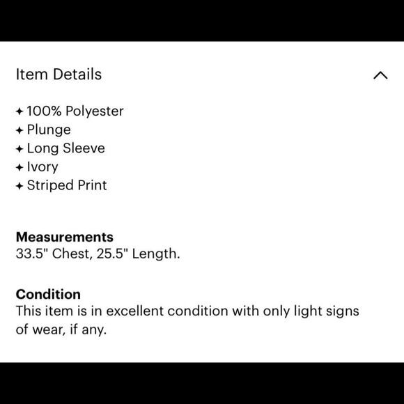 Express Long Sleeve Striped Blouse - Picture 2 of 9